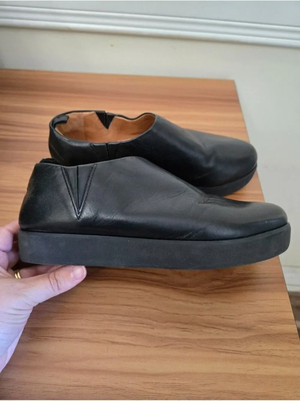 dr LIZA Sneaker Black Collection Platform Shoes
